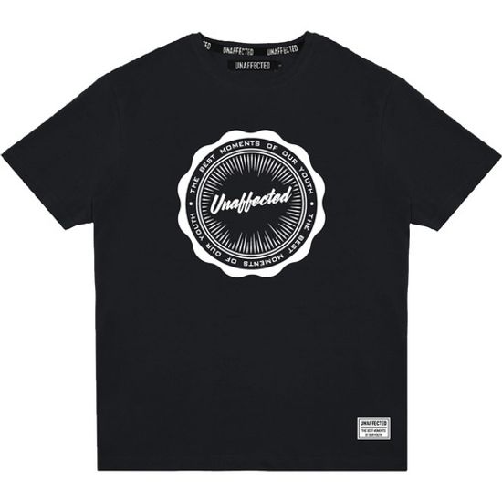 Футболка UNAFFECTED Рос Круг (черная)