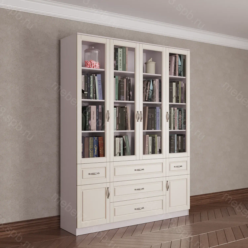 Шкаф книжный 4/7
