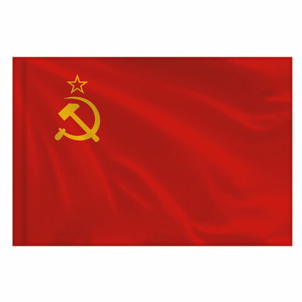 Флаг СССР 90х135 см, полиэстер, STAFF, 550229
