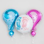 Шар (25''/64 см) Фигура, Гендер Пати, Знак вопроса, Розовый