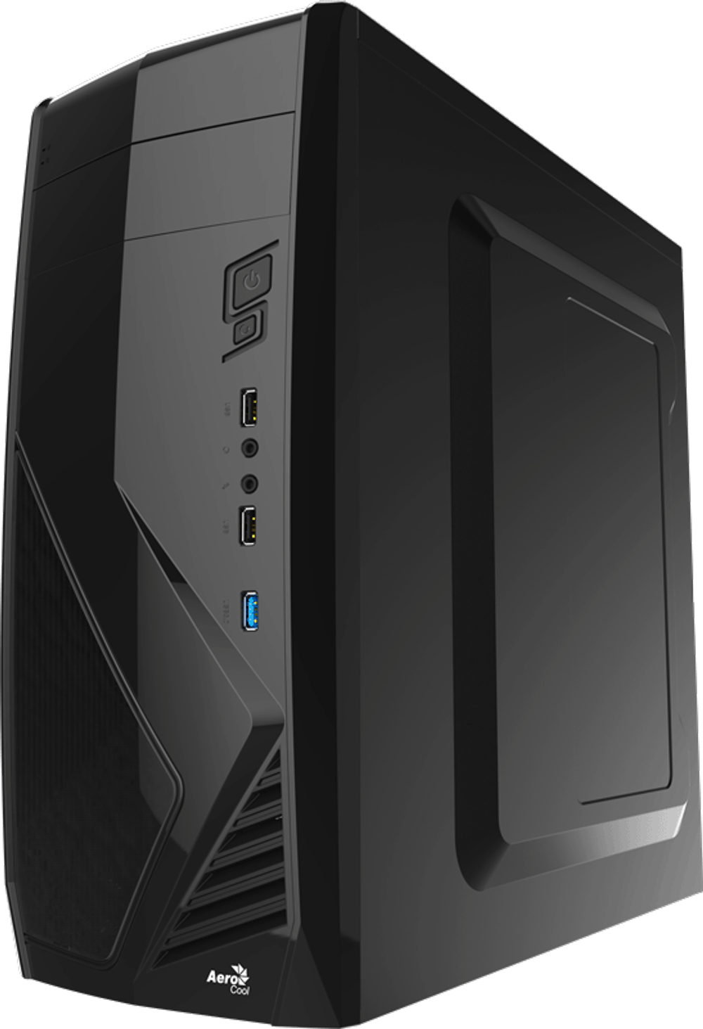 Корпус ATX AeroCool Cs-1102 Black