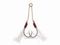 Крючок (пара) Assist VMC 6139 TI (олово) №2/0 (3 пары)