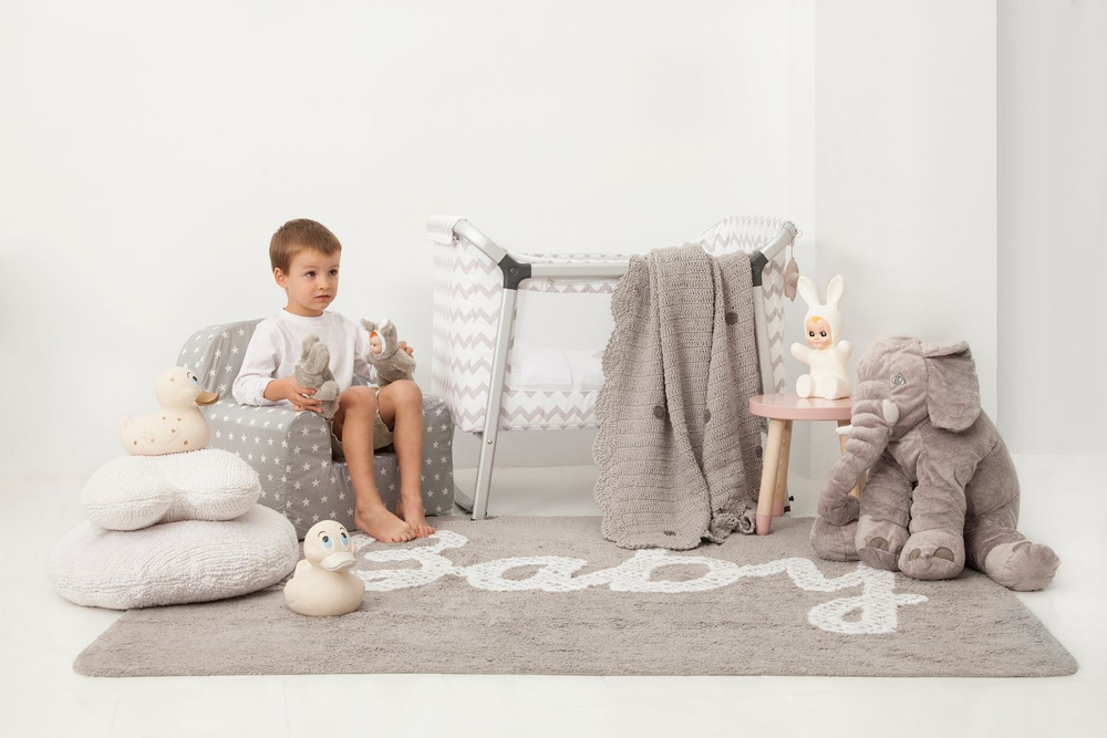 Ковер Lorena Canals Baby Petit Point Grey (120 x 160 см) C-BABY-G