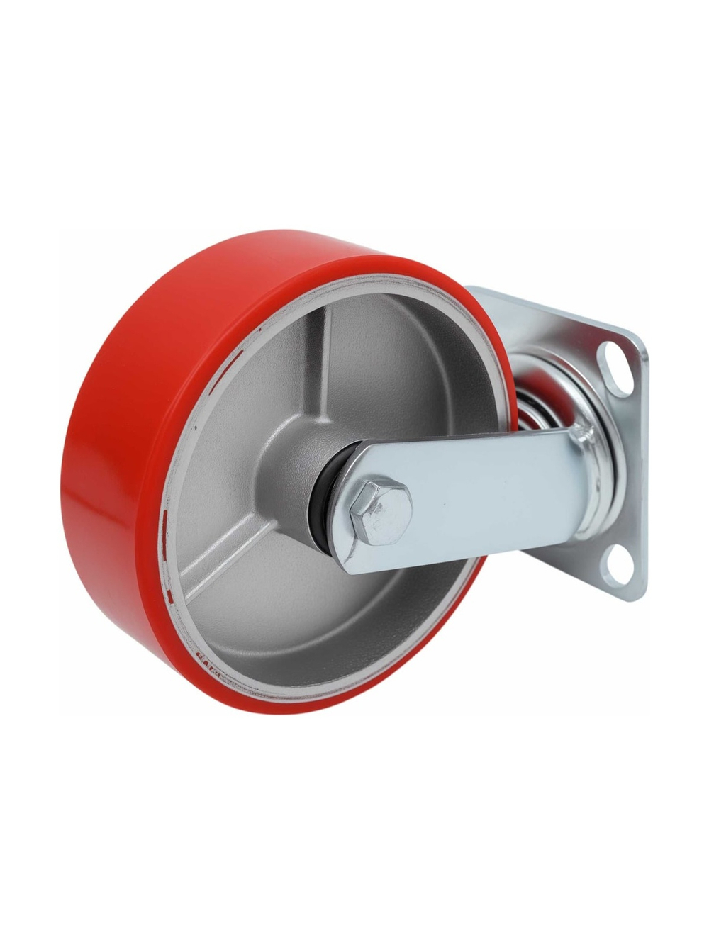 Колесо промышленное поворотное с подшипником 150мм ПУ/чугун Gigant G-04-09-23