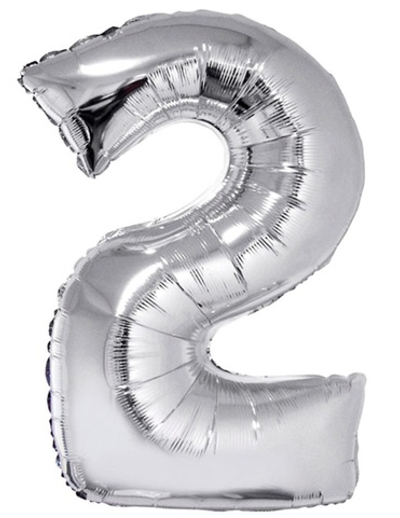 Шар цифра "2"