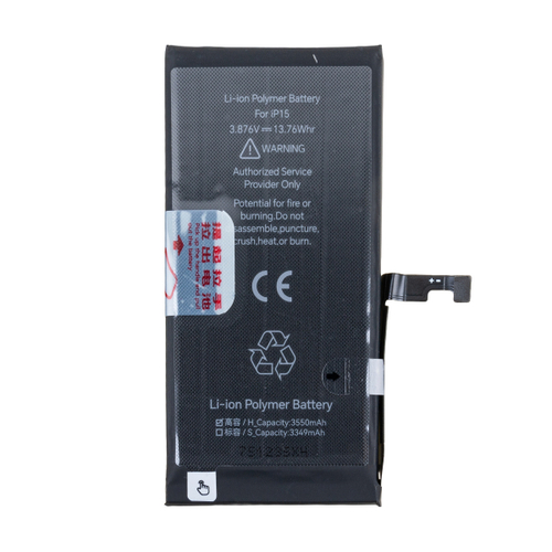 Аккумулятор для Apple iPhone 15 - JCID усиленная 3550 mAh