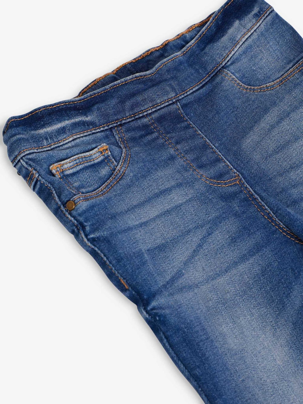 Джегинсы для девочки Next M15-049, Синий