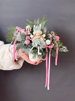 Новогодняя композиция в кружке «Милый ангелочек»