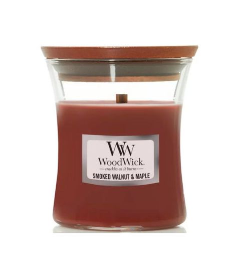 Копченый орех и клен, ароматическая свеча, WoodWick