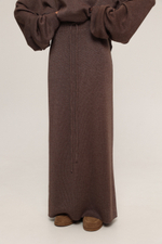 Юбка вязаная