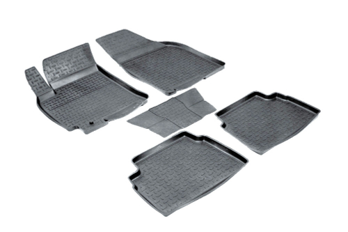 Резиновые коврики с высоким бортом для Ravon Gentra 2015-н.в, Seintex.00978