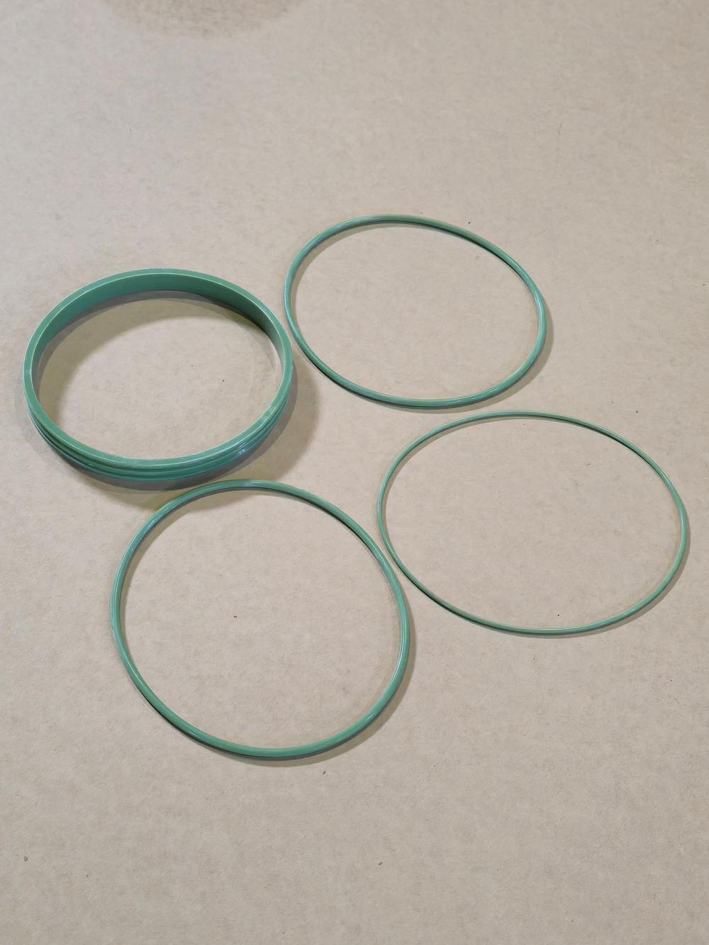 Кольца уплотнительные (комплект на одну гильзу) силикон (Строймаш)