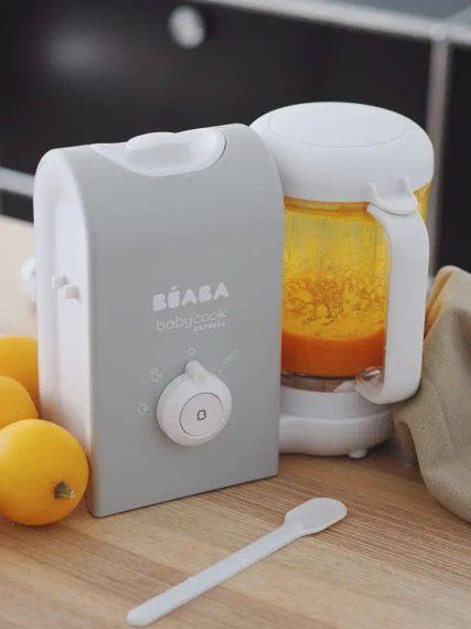 Блендер-пароварка Beaba Babycook Express Velvet Grey