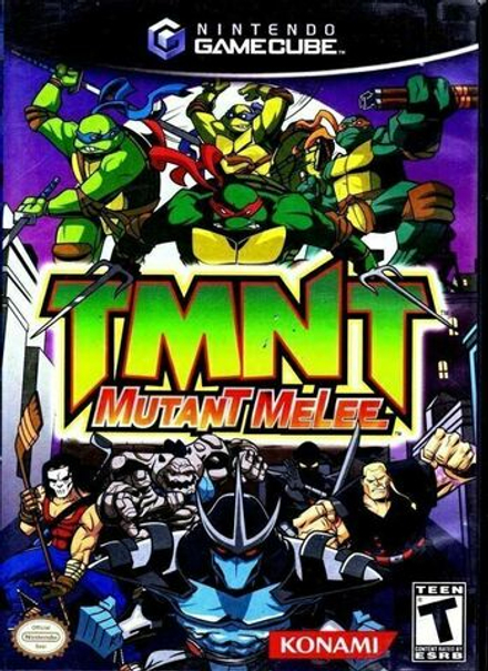 Игра TMNT Mutant Melee (Gamecube NTSC-U)