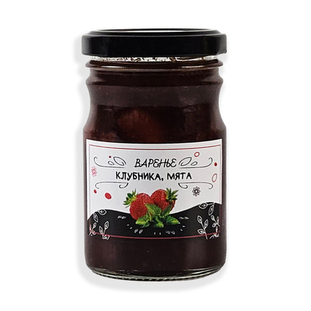 Варенье "Клубника - мята"