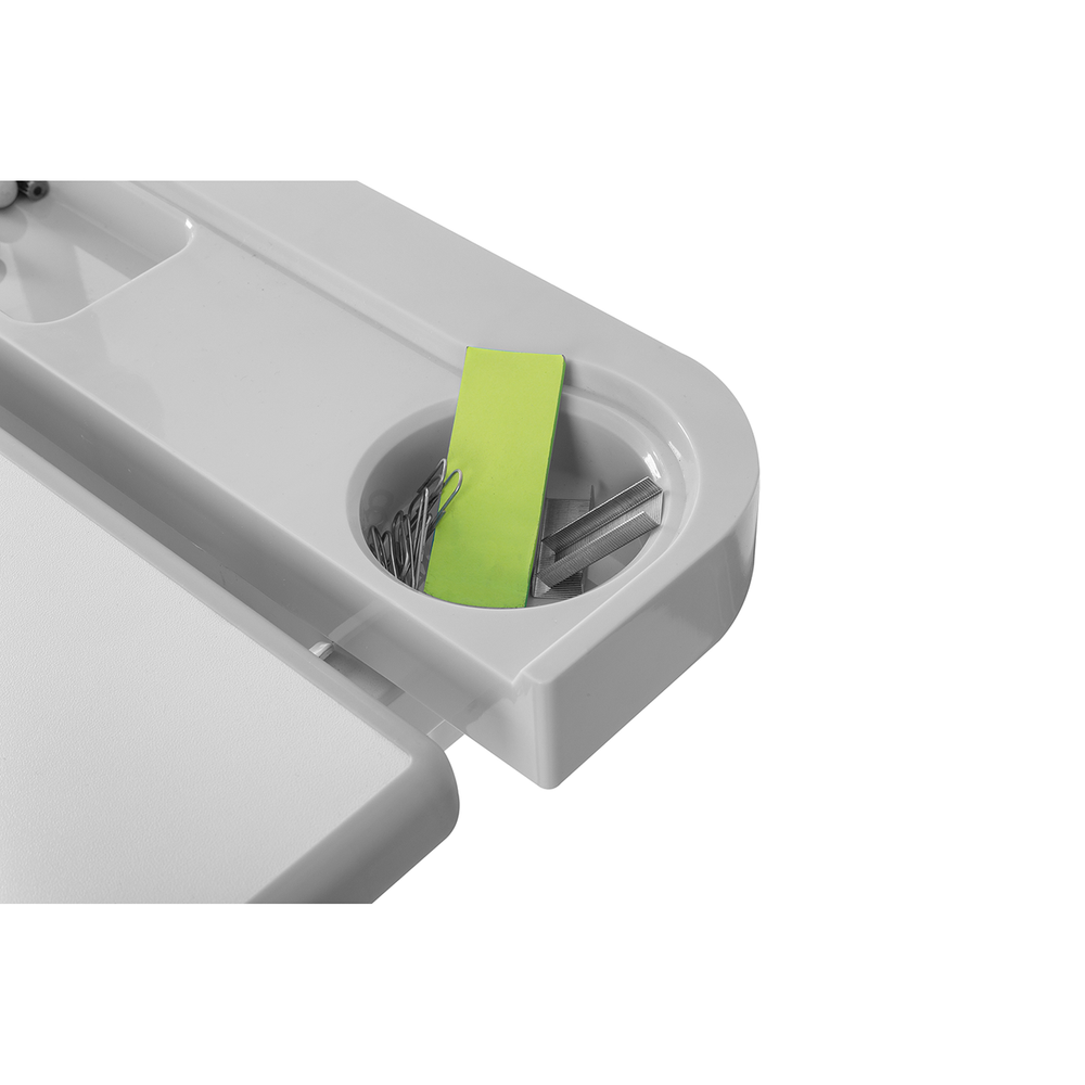 Комплект растущей детской мебели Fundesk Cantare парта + стул + выдвижной ящик + подставка + лампа