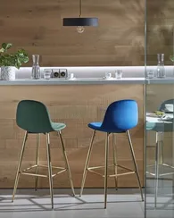 Барный стул Nilson темно-синий