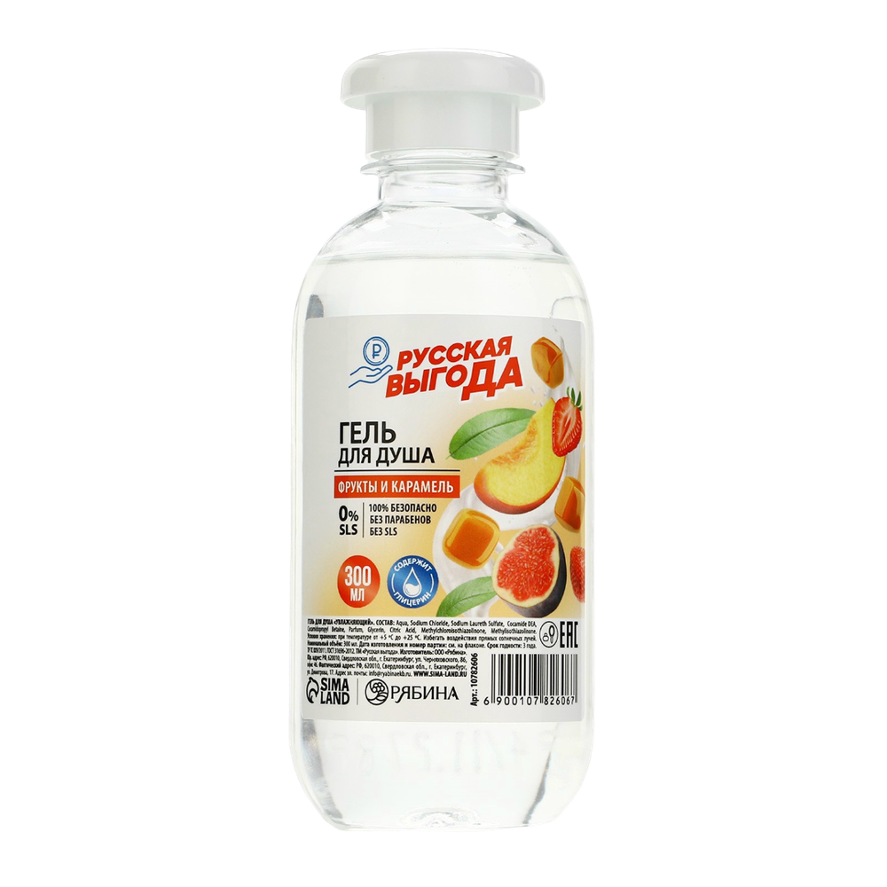 Гель для душа Русская выгода, 300 мл