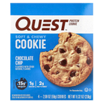 Quest Nutrition, Протеиновое печенье, шоколадная крошка, 4 пакетика, 59 г (2,08 унции)