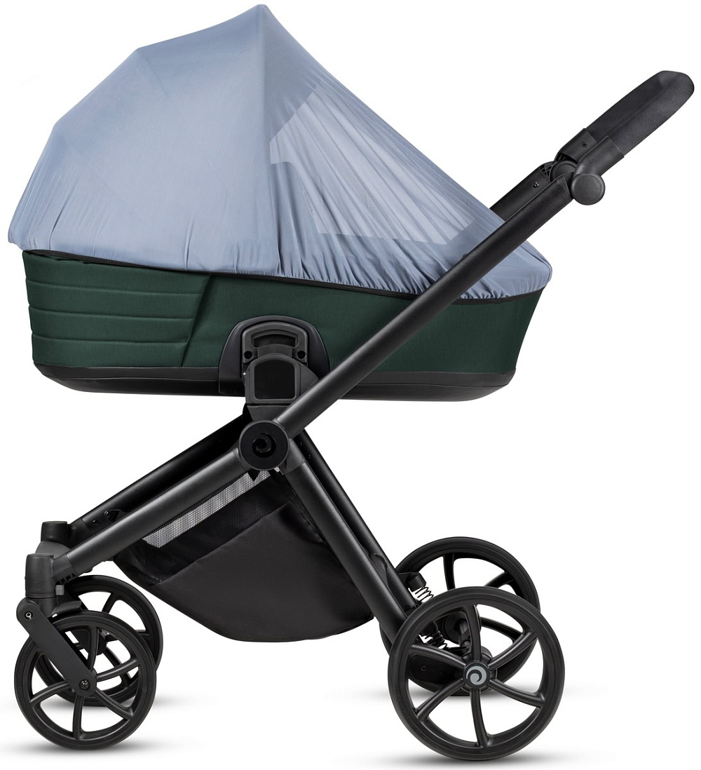 Детская коляска Tutis Mio 3 Plus Essential New 3 в 1 с автокреслом Elo Lux EduSky Black 1622240 Pacific Green