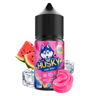 Жидкость HUSKY IMPORT MALAYSIAN SALT (20MG STRONG) 30 ml - Gum Wolf (Арбузная жвачка)