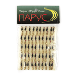 Мормышка "Чертик" литой рифленый с отверстием (0.55гр)