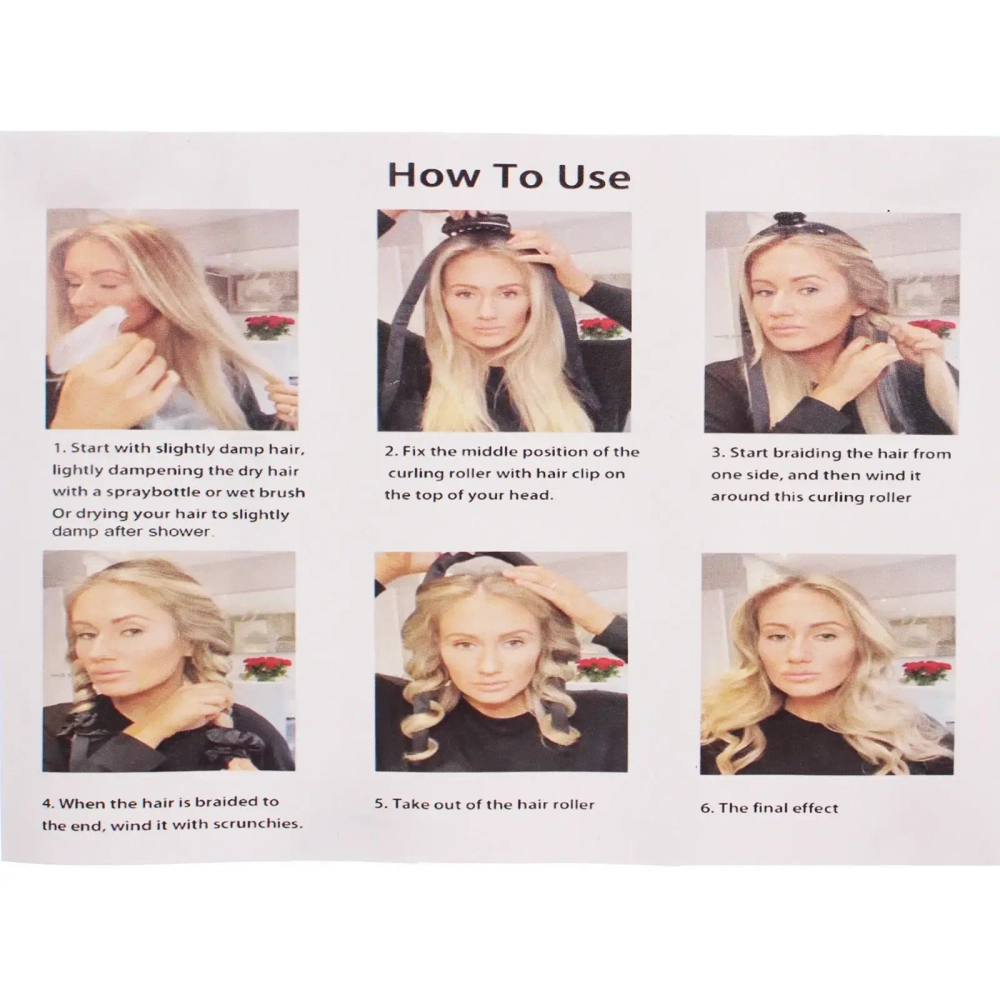 Бигуди для волос «Curling- Пустынная буря «, 22*8*5см