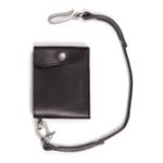 Mini Wallet Cuir + Lacet / Черный