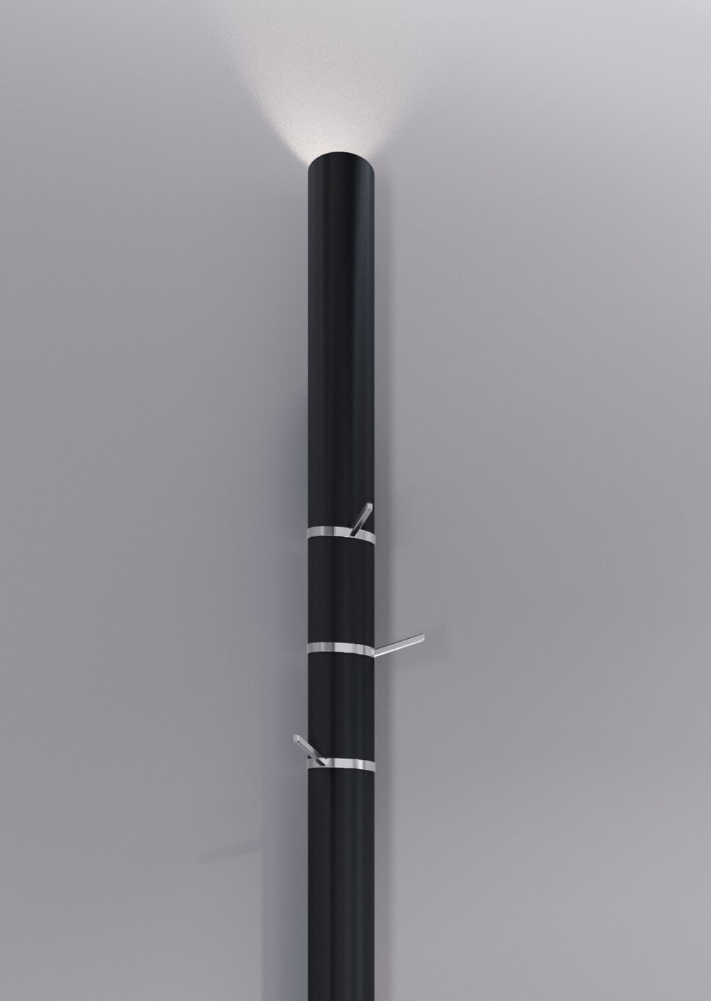 Гардероб Yomei Tube wall coat rack