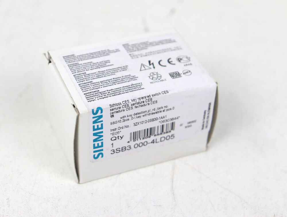 SIEMENS 3SB3 000-4LD05