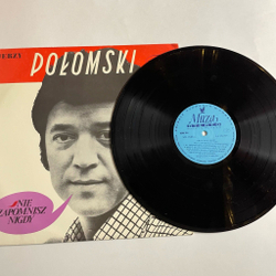 Винтажная виниловая пластинка LP Jerzy Polomski Nie Zapomnisz Nigdy (Польша 1972)
