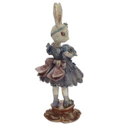 GAEM Фигурка декоративная "Зайка", L15,5 W14,5 H34,5 см