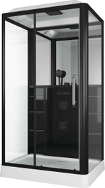 Душевая кабина Grossman Alba GR227L (90x120x225) дверь раздвижная,3 места