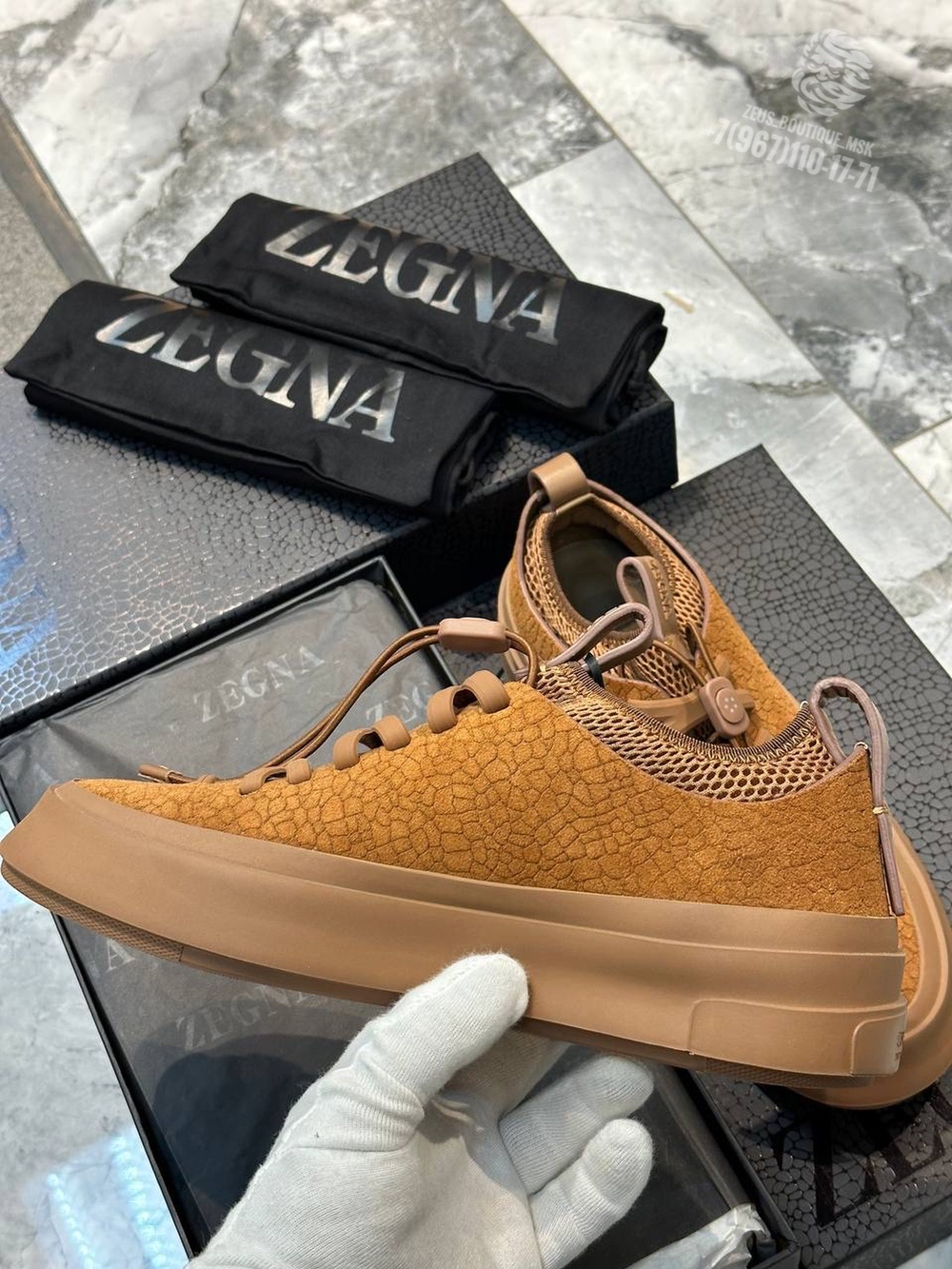 Кеды Ermenegildo Zegna