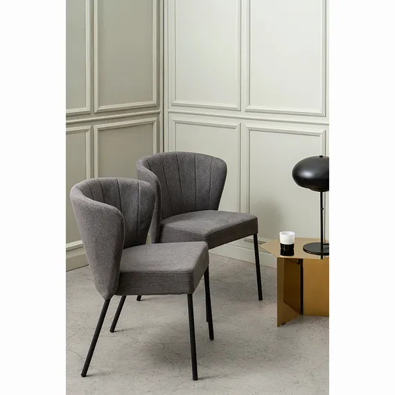 Стул Kristin, серая рогожка