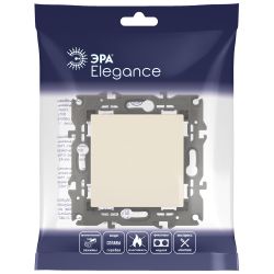 14-1103-02 ЭРА Переключатель, 10АХ-250В, IP20, Эра Elegance, сл.кость