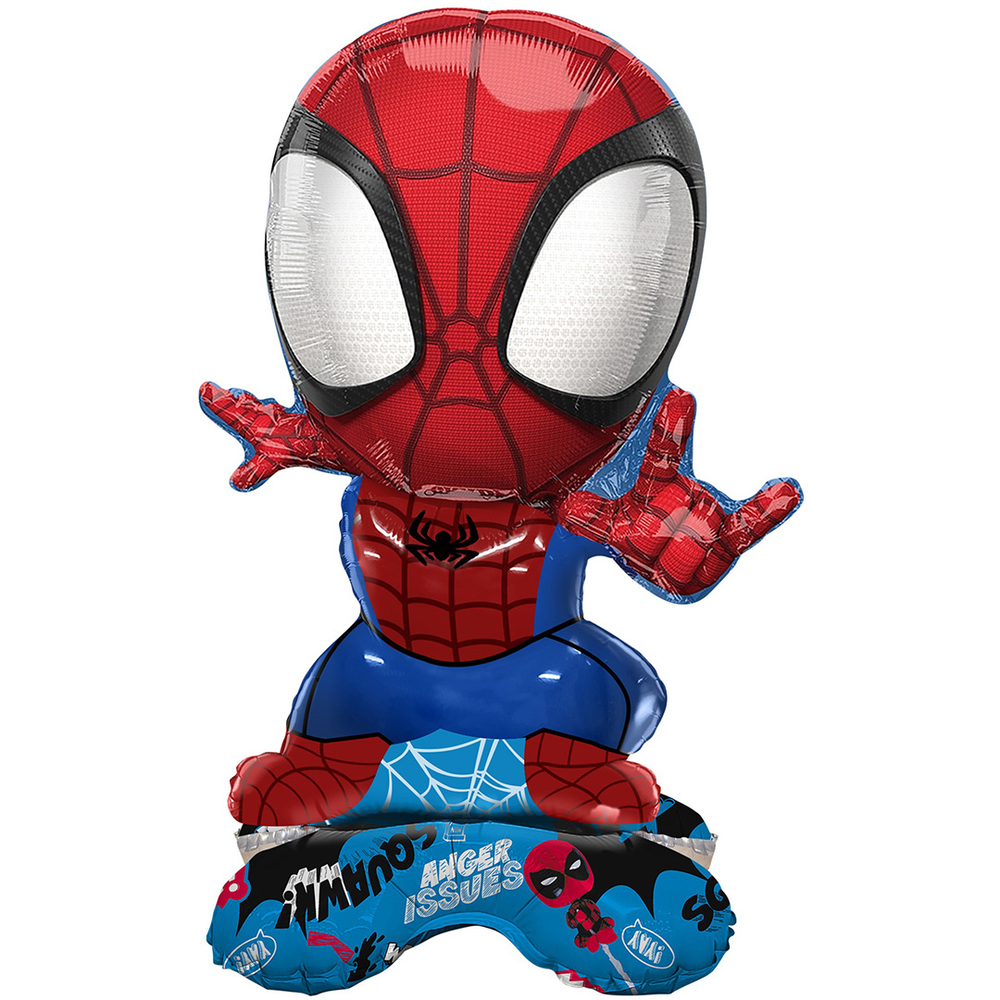 Фольгированный шар-фигура на подставке «Человек-паук» AIR, 56 см