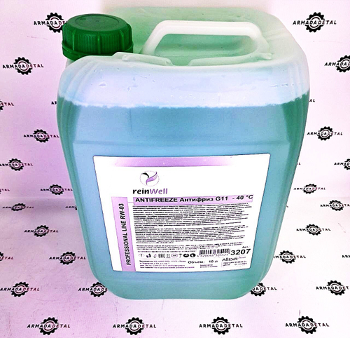 Антифриз готовый G11 Green (10 л) | 3207 | ReinWell