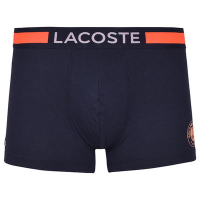 Мужские спортивные боксеры Lacoste Roland Garros Edition Jersey Trunks 1P - navy blue/orange