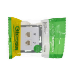 GLOSSA РОЗЕТКА двойная RJ11+RJ45 кат.5e, механизм, БЕЛЫЙ