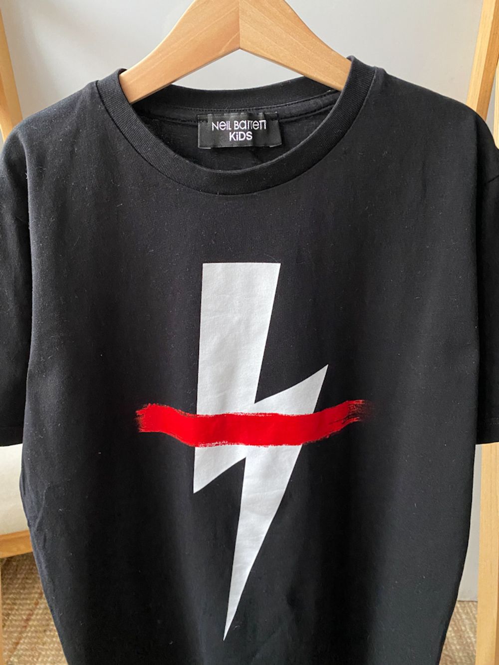 Новая хлопковая футболка Neil Barrett, 152