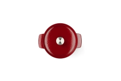 KitchenAid Чугунная кастрюля 22 см 3,3 л красная