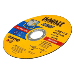 DEWALT DT43972 Диски металлические 10 шт, 125x1мм, желтый