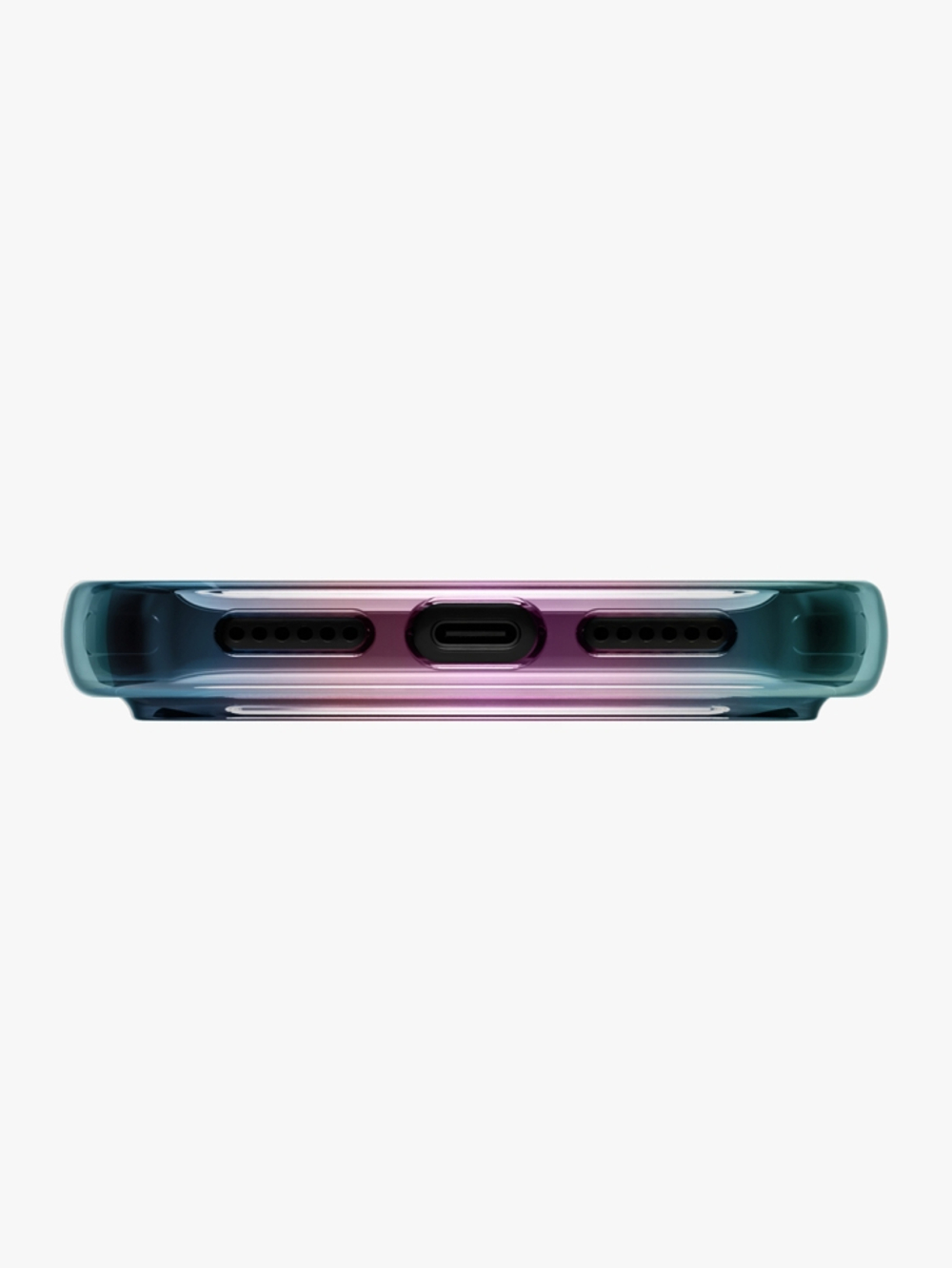 Uniq для iPhone 17 Pro Max чехол Iridescia (holographic) Midnight Quartz (Magsafe)