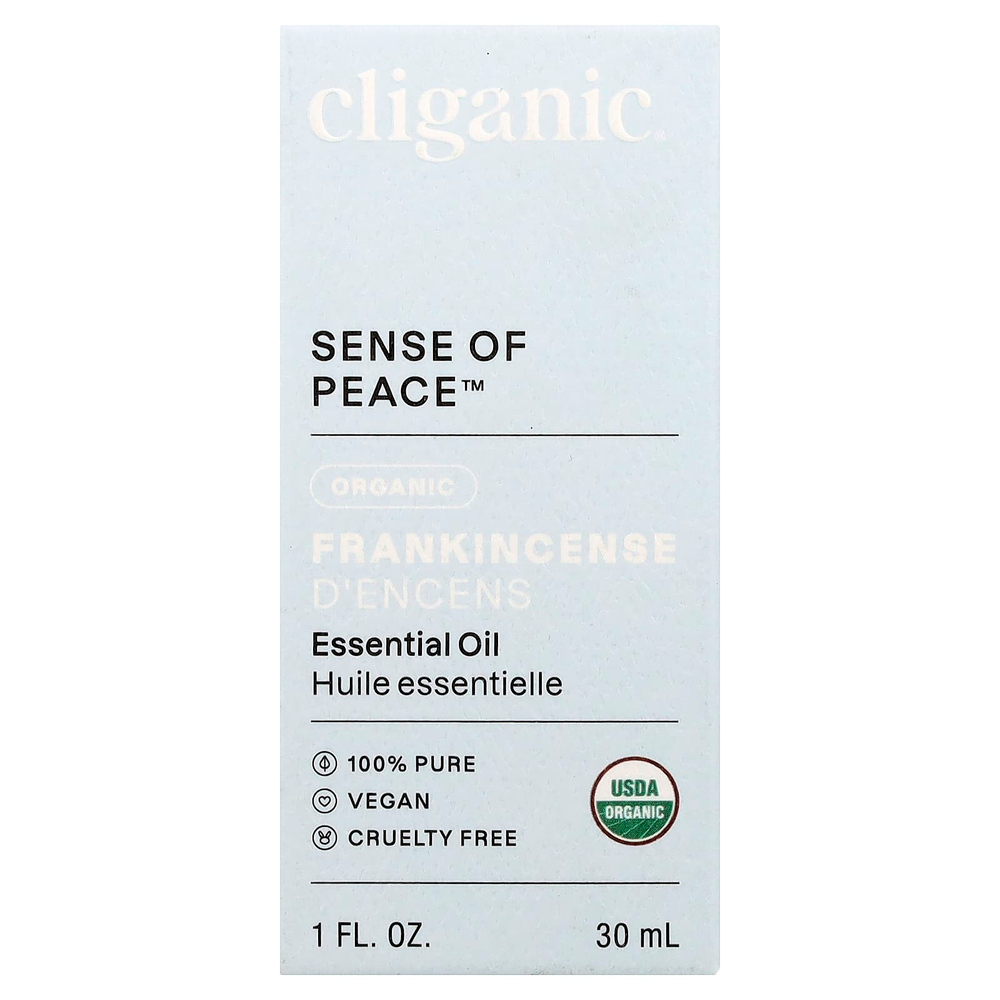 Cliganic, Органическое эфирное масло ладана, 30 мл (1 жидк. Унция)