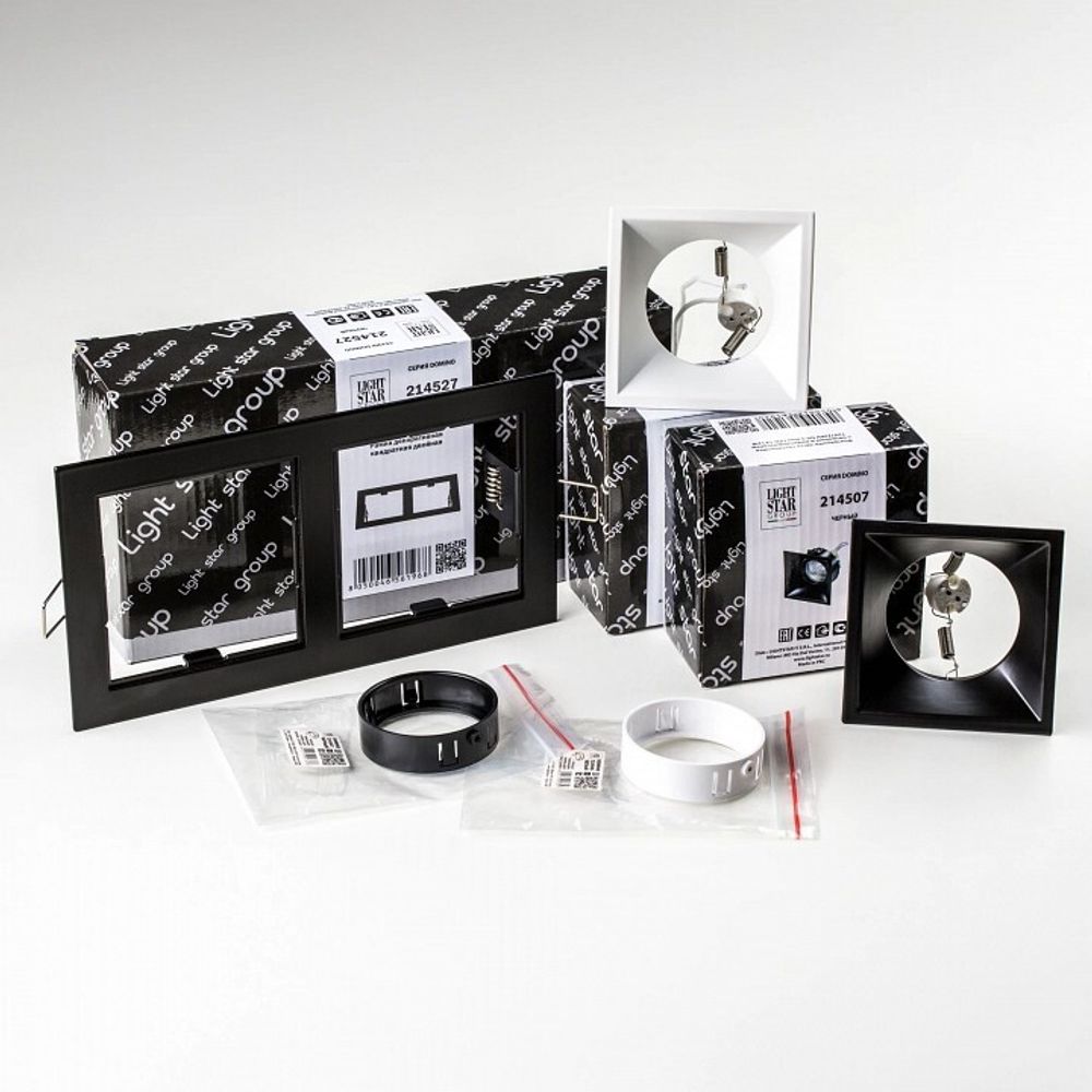 Встраиваемый светильник Lightstar Domino D5270607WBMOD