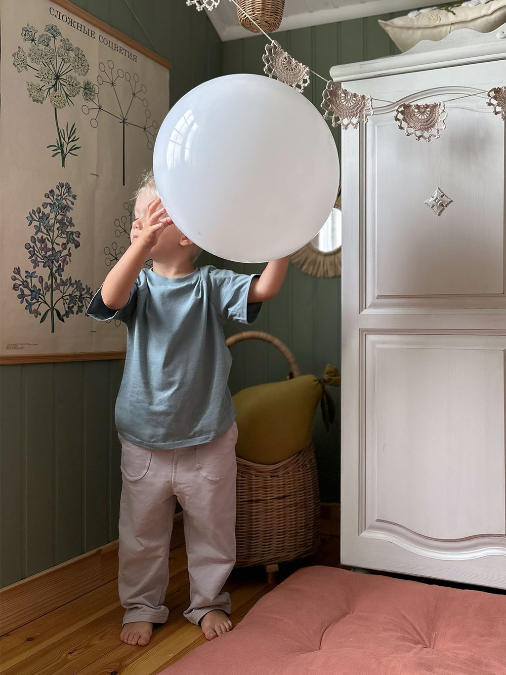 Брюки прямые Mjölk Песочный серый, уценка