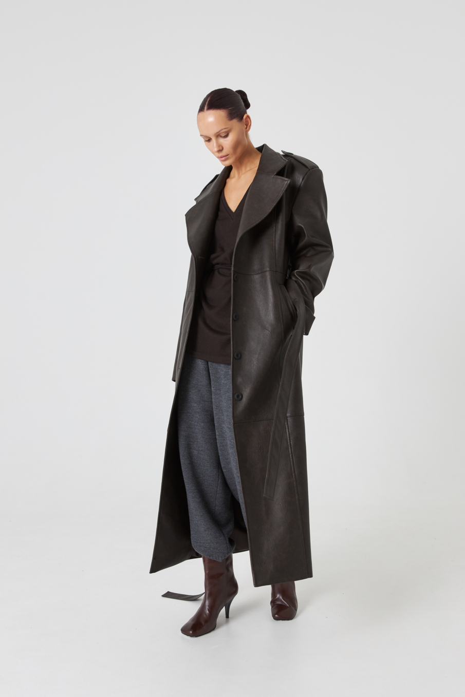 Лонгслив с завязками