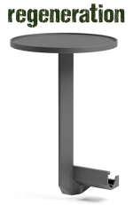 Столик пластиковый боковой Nardi Maximo Tavolino 33, базальт