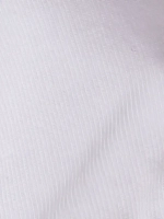 Белый кроп топ на завязках с длинным рукавом